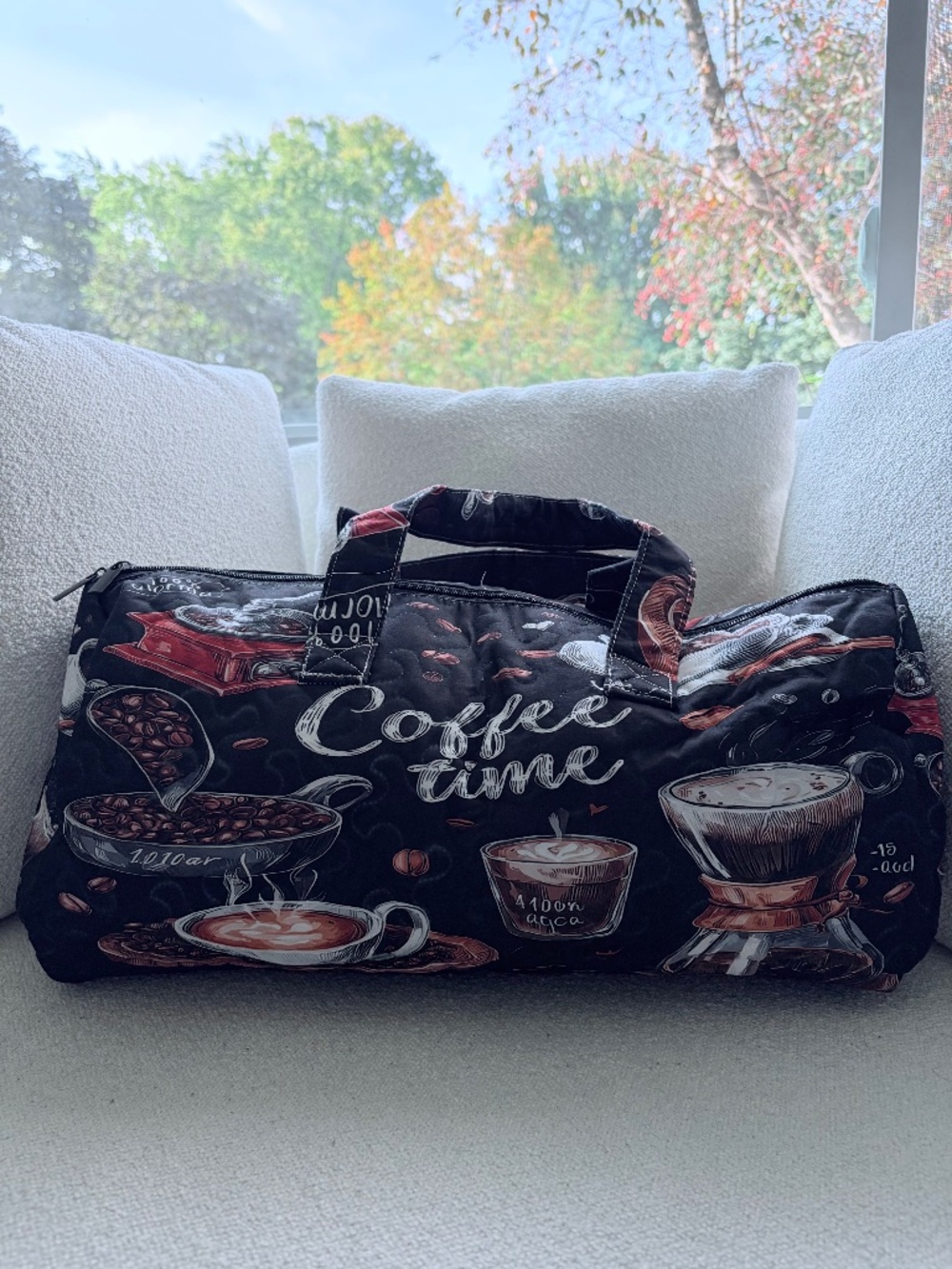 Quilted Duffel Bag